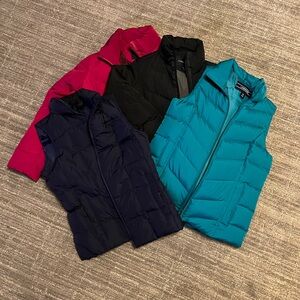 Lands End Puffer Vests Collection